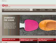 Tablet Screenshot of nico-schuhspanner.de